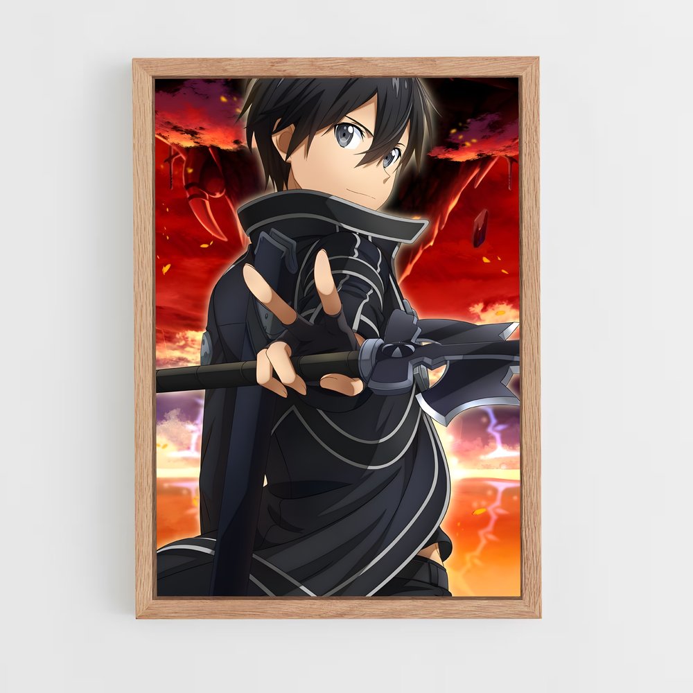 ap-kirito kazuto-1 cadre Bois clair