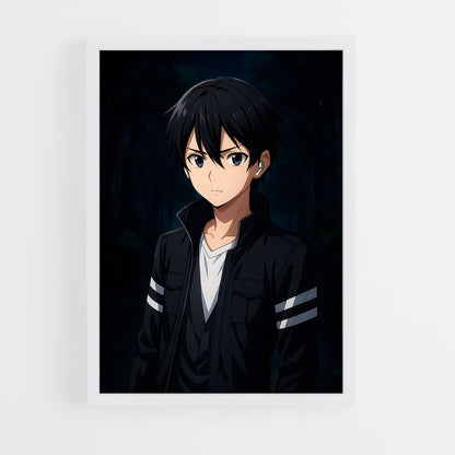 ap-kirito kazuto-10 cadre Blanc