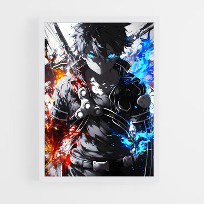 ap-kirito kazuto-12 cadre Blanc