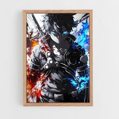 ap-kirito kazuto-12 cadre Bois clair