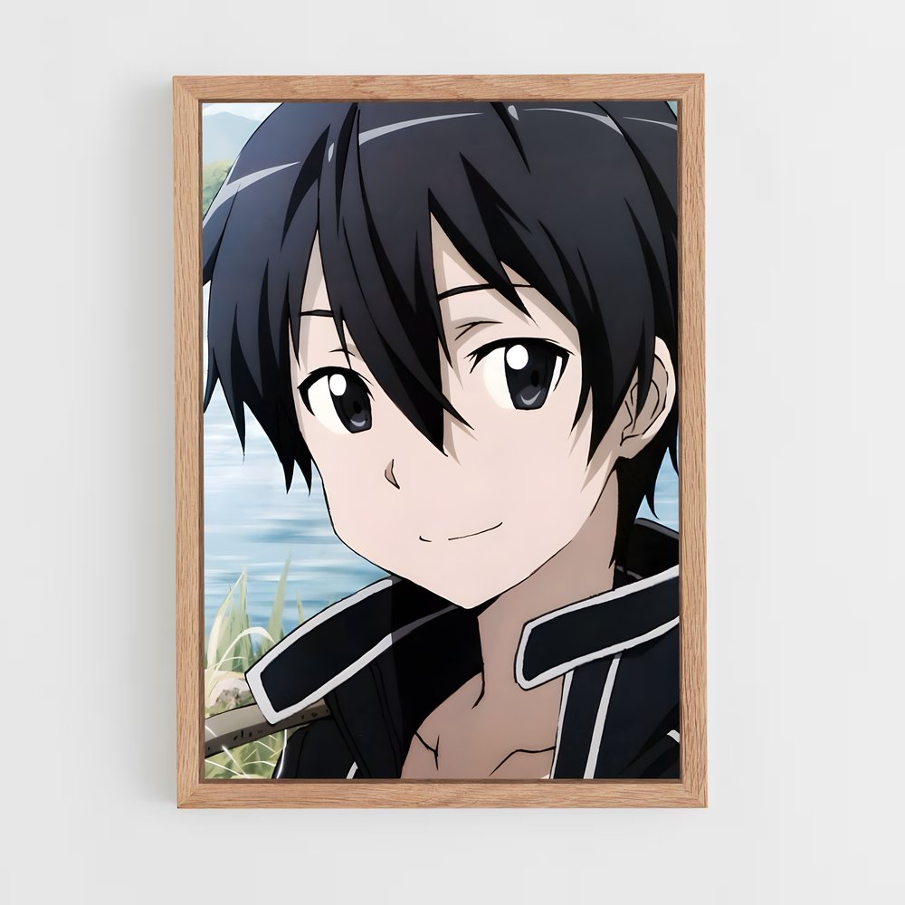 ap-kirito kazuto-15 cadre Bois clair
