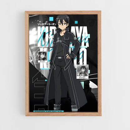 ap-kirito kazuto-16 cadre Bois clair