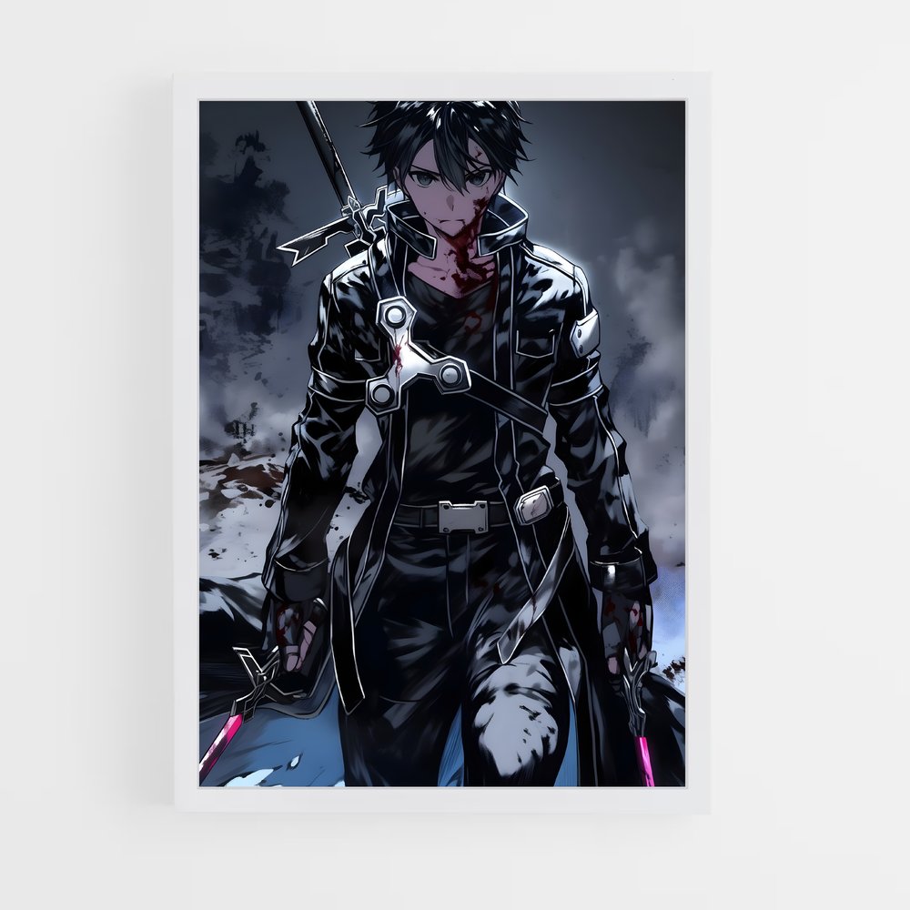 ap-kirito kazuto-2 cadre Blanc