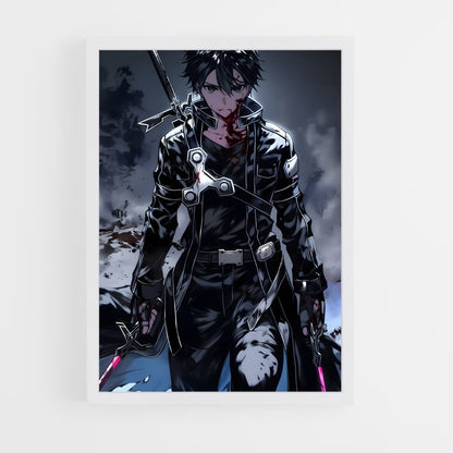 ap-kirito kazuto-2 cadre Blanc