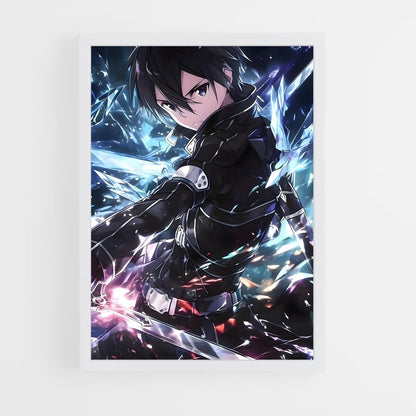ap-kirito kazuto-3 cadre Blanc