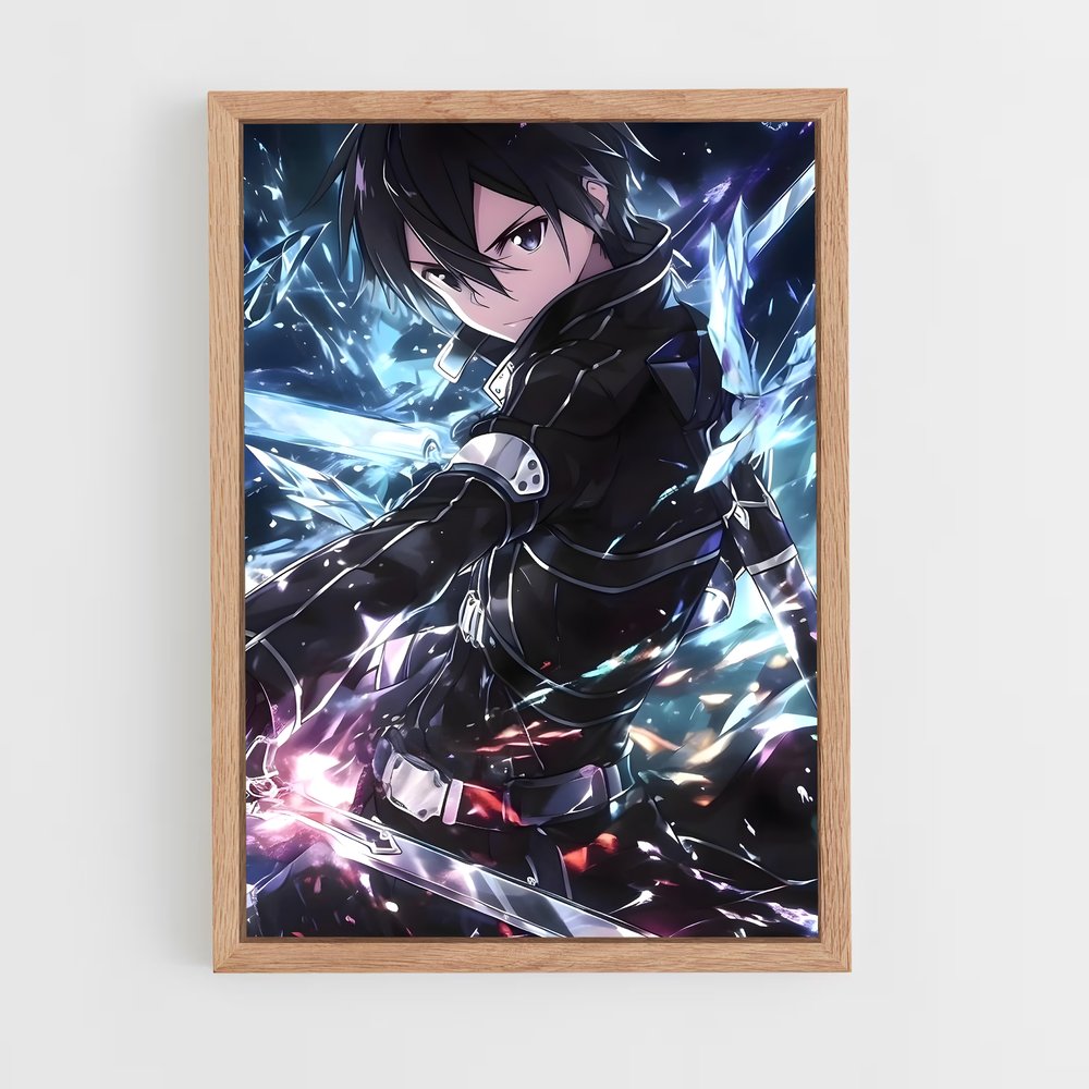 ap-kirito kazuto-3 cadre Bois clair