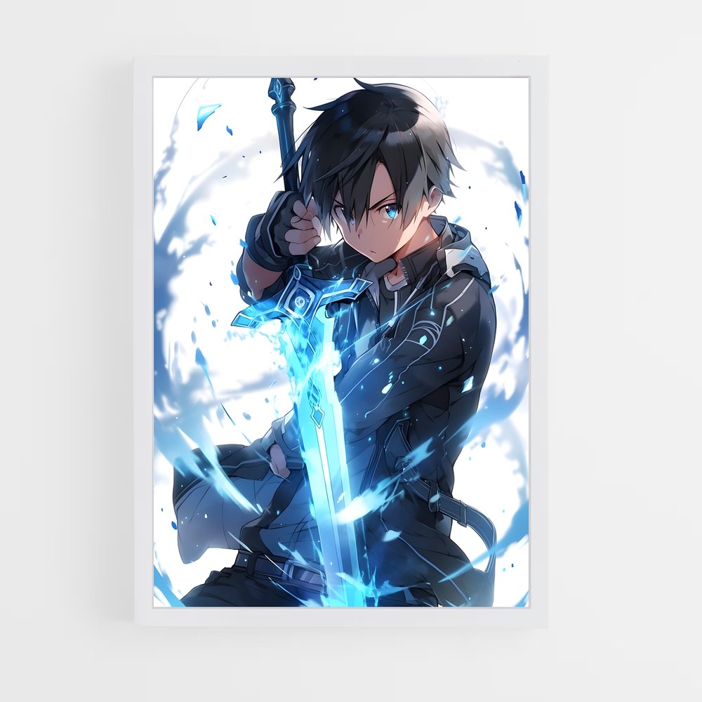 ap-kirito kazuto-5 cadre Blanc