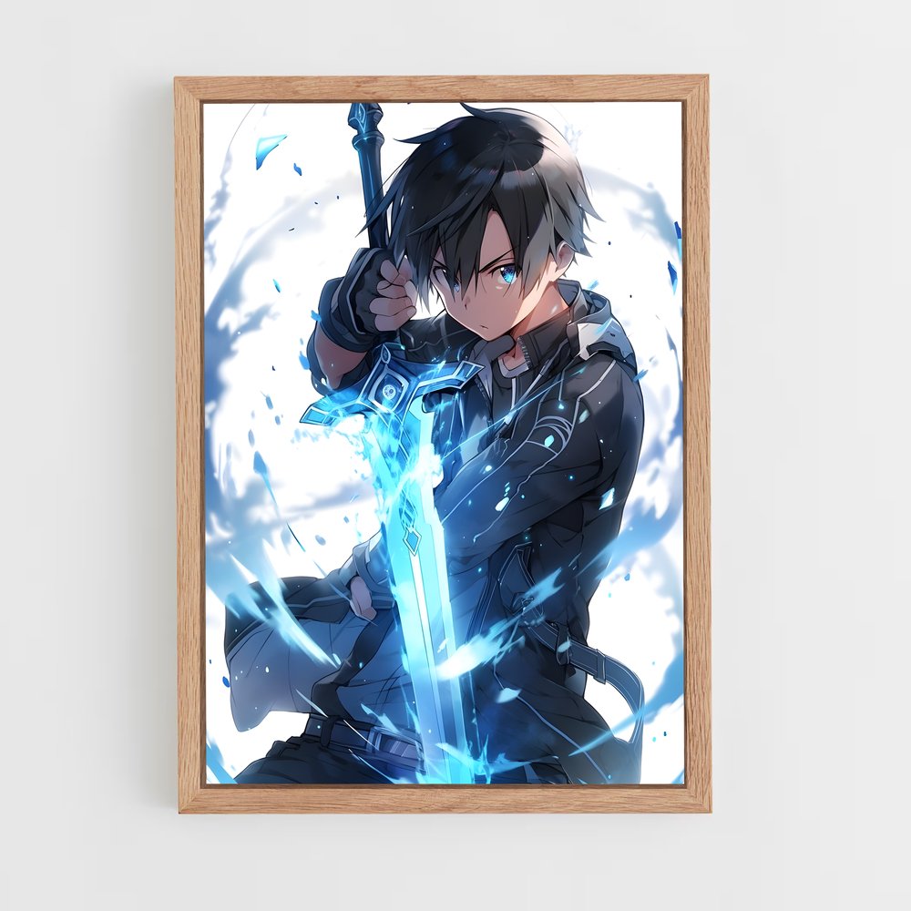 ap-kirito kazuto-5 cadre Bois clair