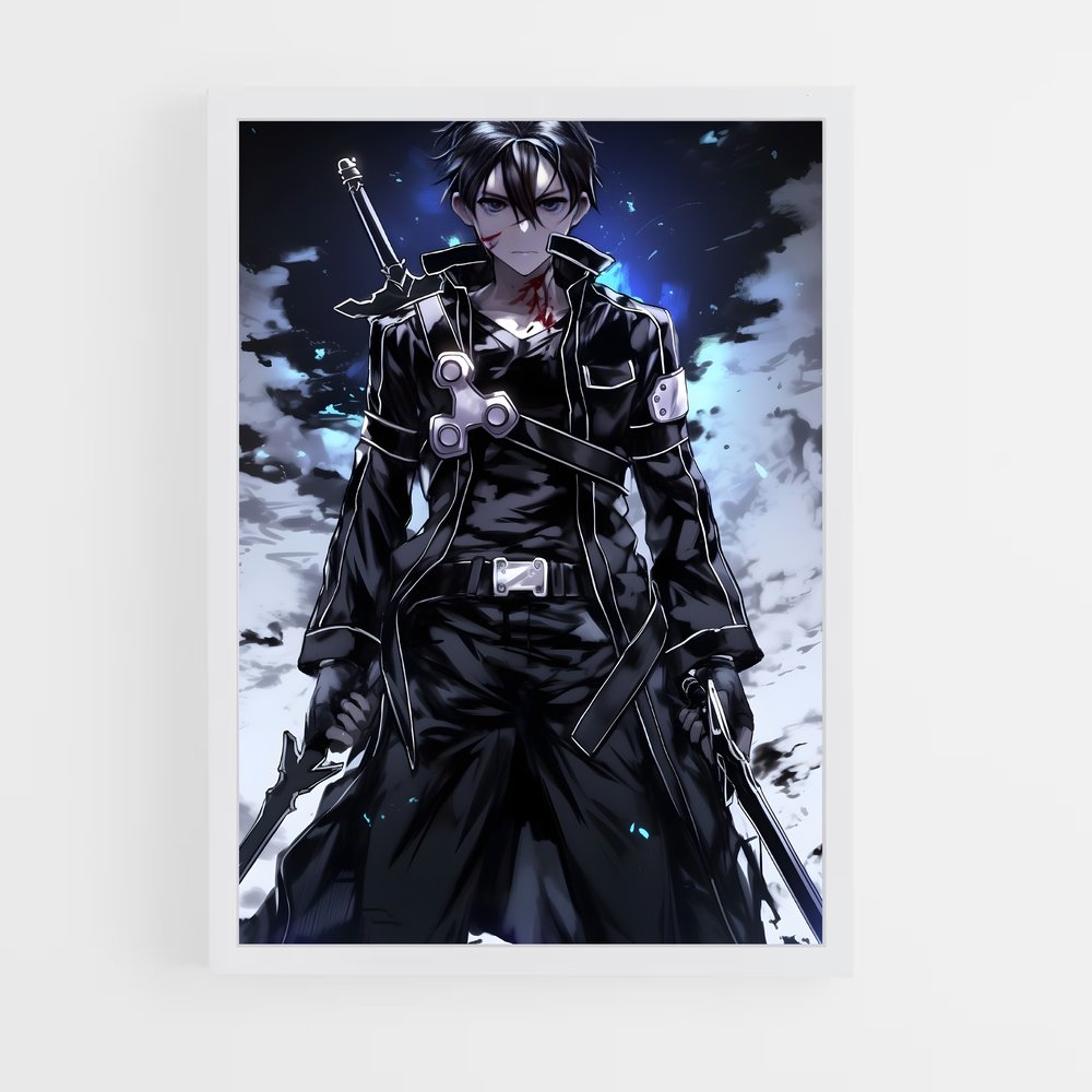 ap-kirito kazuto-6 cadre Blanc