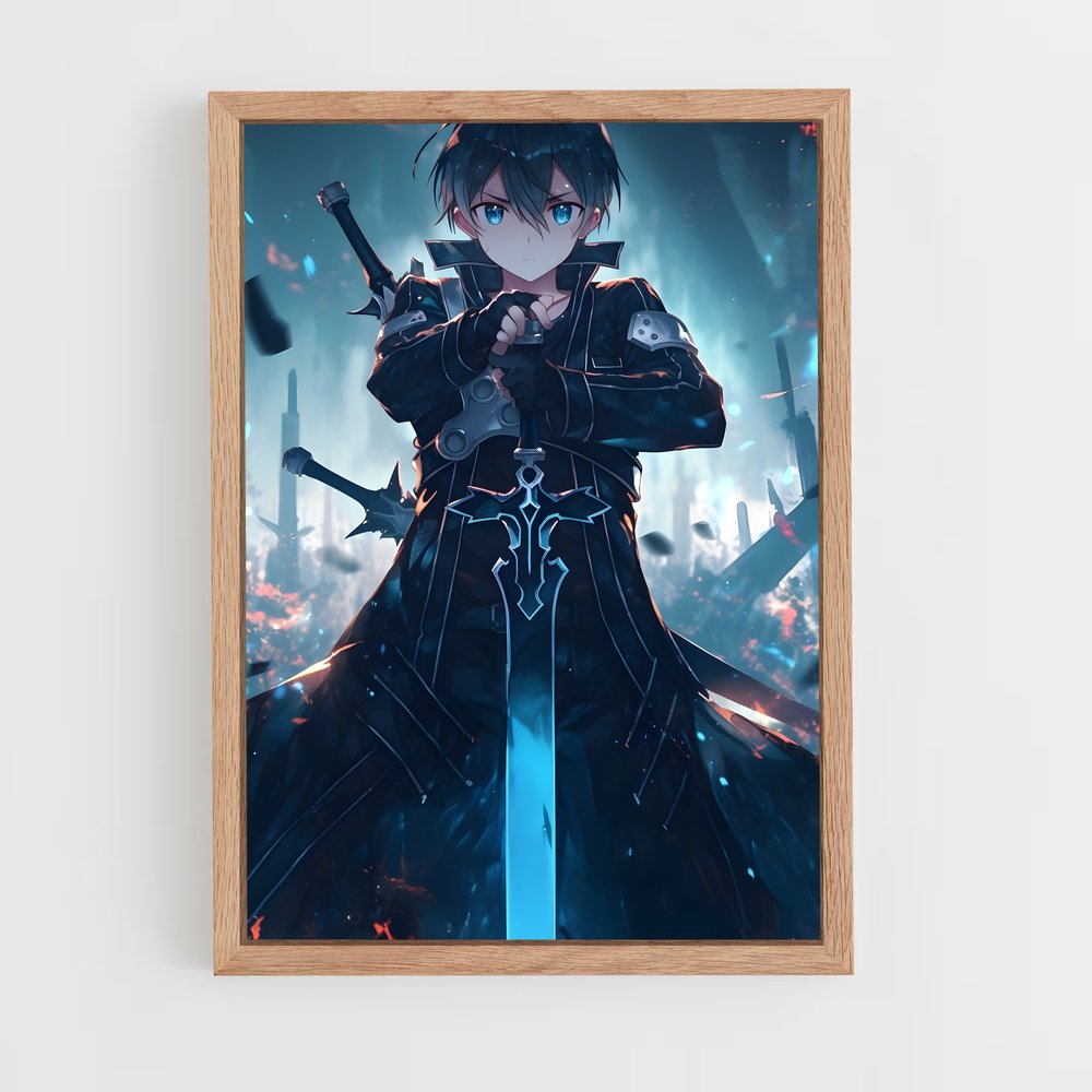 ap-kirito kazuto-7 cadre Bois clair