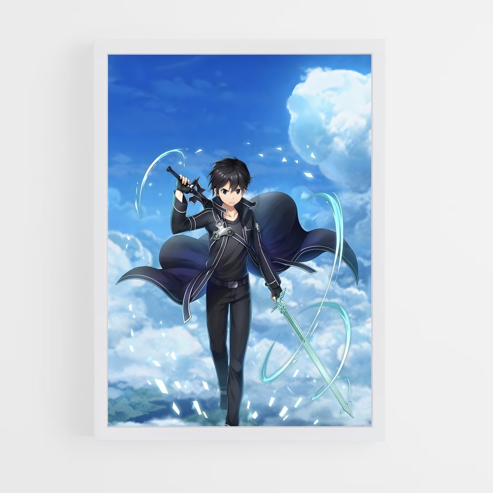 ap-kirito kazuto-8 cadre Blanc