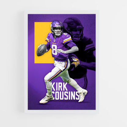 ap-kirk cousins-1 cadre Blanc