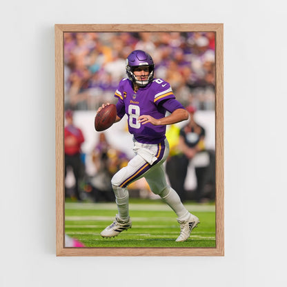 ap-kirk cousins-5 cadre Bois clair