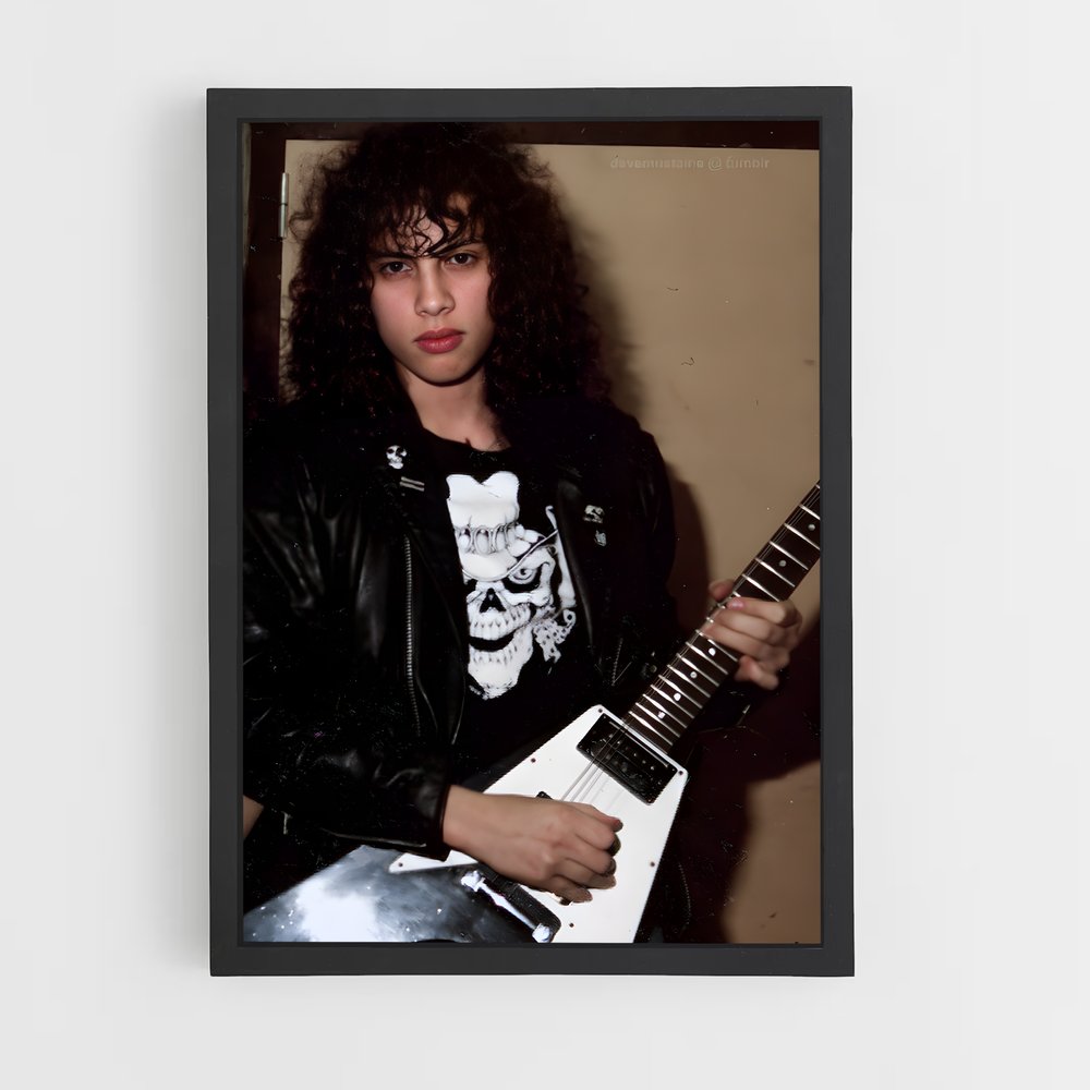 ap-kirk hammett-1 cadre Noir