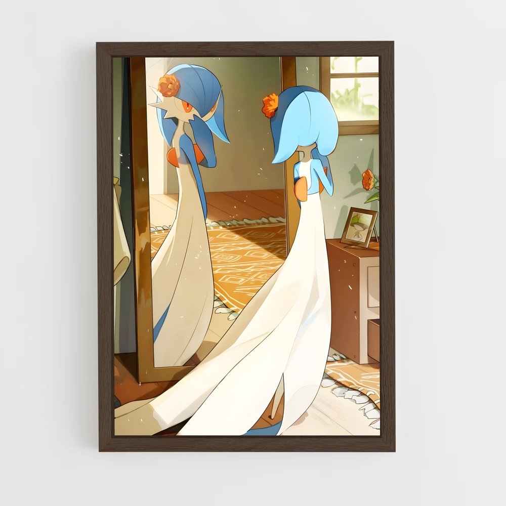 ap-kirlia-3 cadre Bois foncé