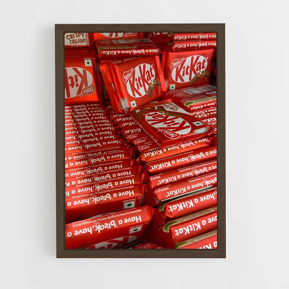 ap-kitkat-3 cadre Bois foncé