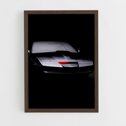 ap-kitt knight rider-2 cadre Bois foncé