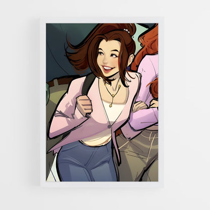 ap-kitty pryde-1 cadre Blanc