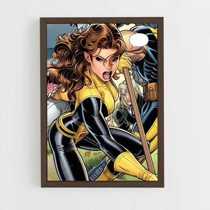 ap-kitty pryde-10 cadre Bois foncé