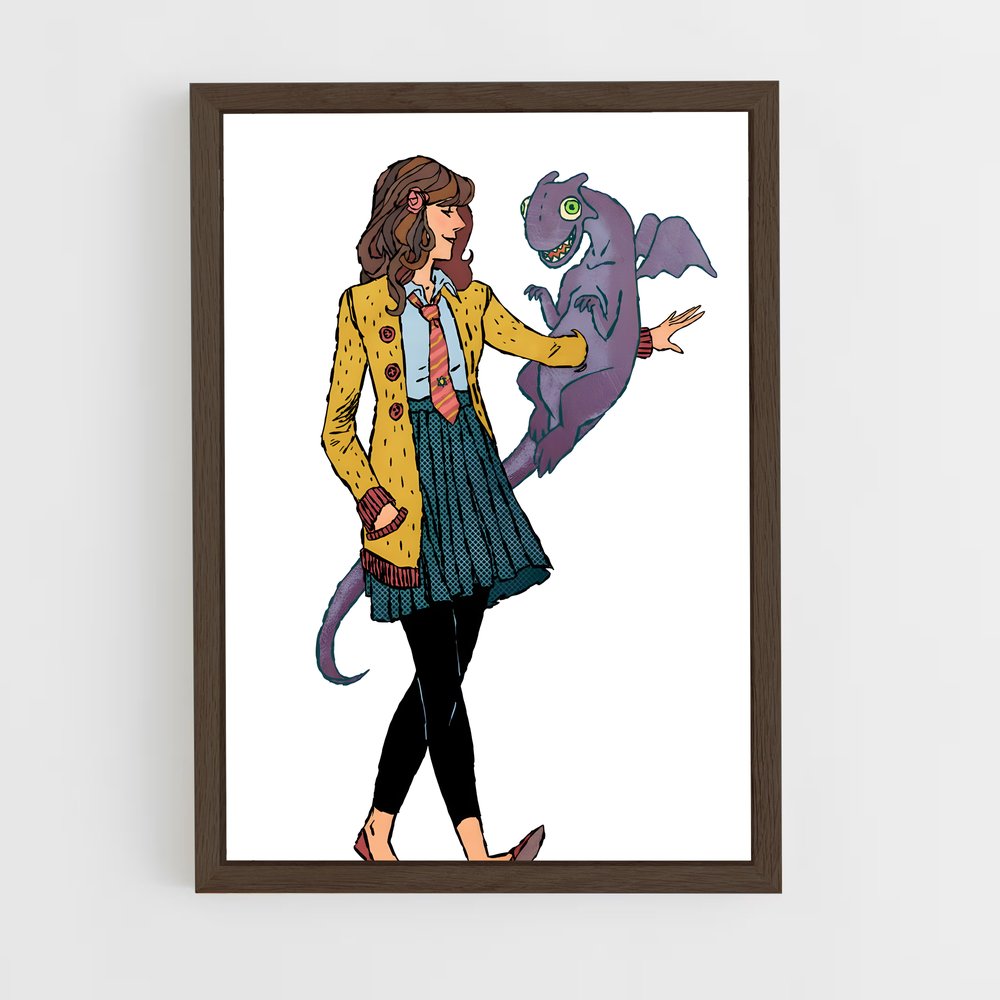 ap-kitty pryde-13 cadre Bois foncé