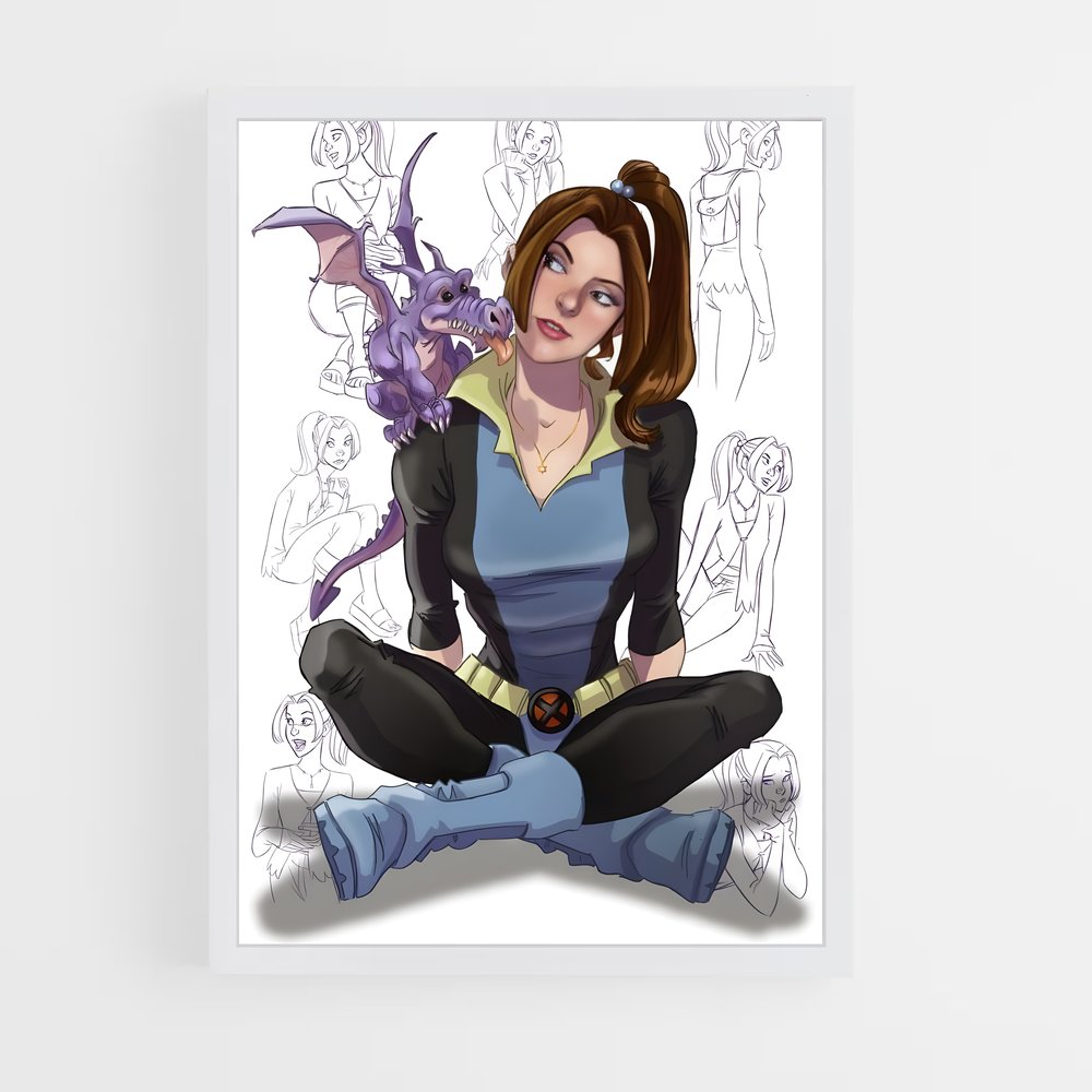 ap-kitty pryde-2 cadre Blanc