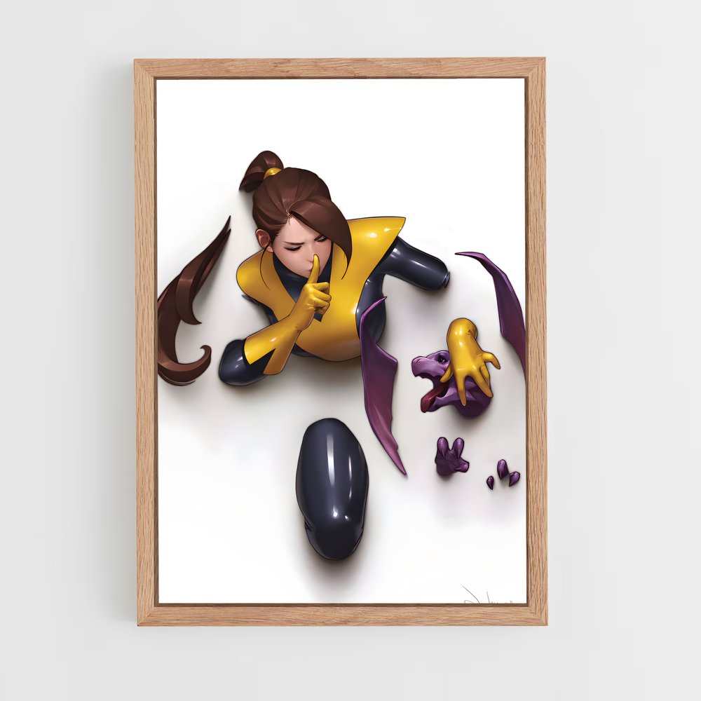 ap-kitty pryde-4 cadre Bois clair