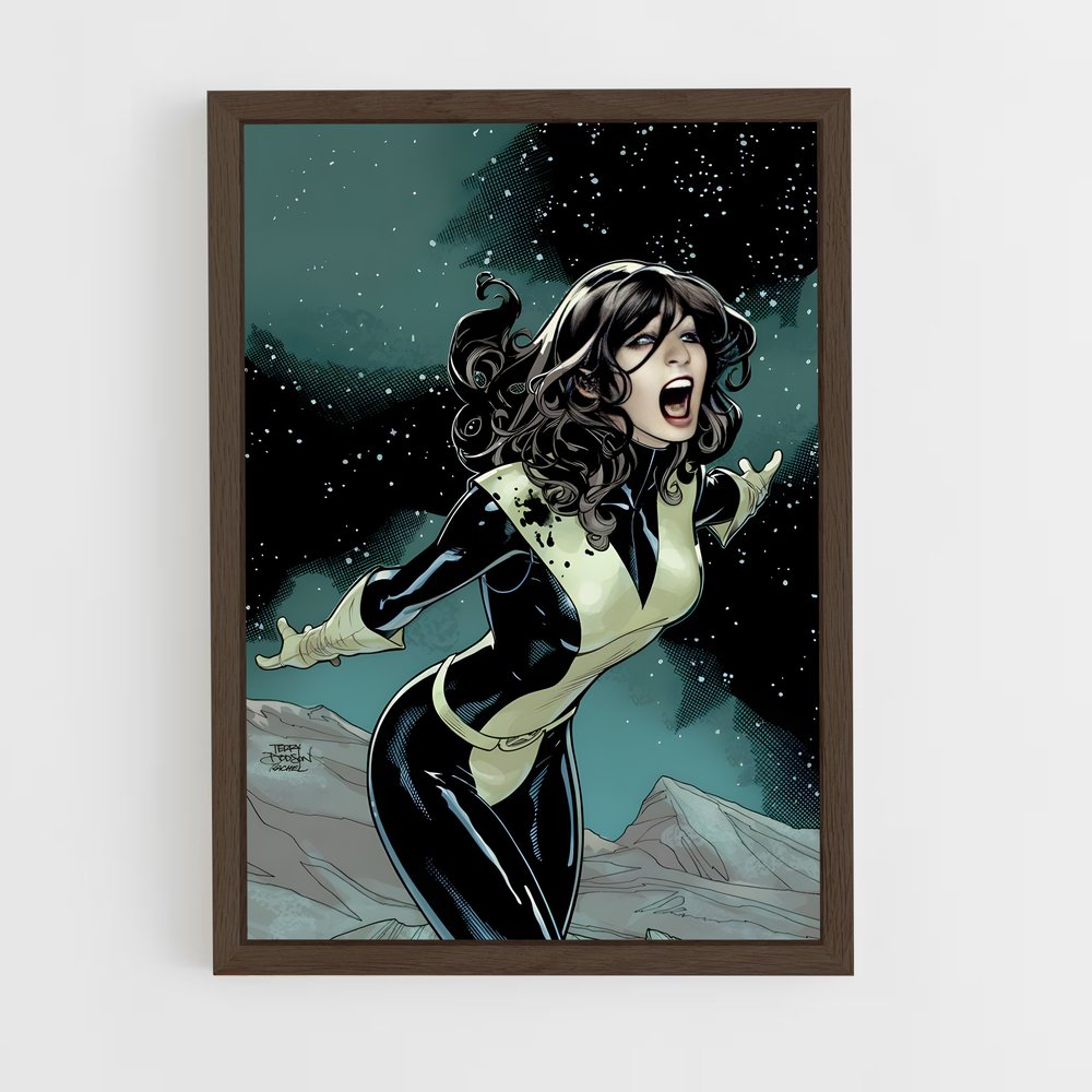 ap-kitty pryde-6 cadre Bois foncé