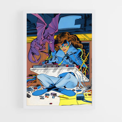 ap-kitty pryde-8 cadre Blanc