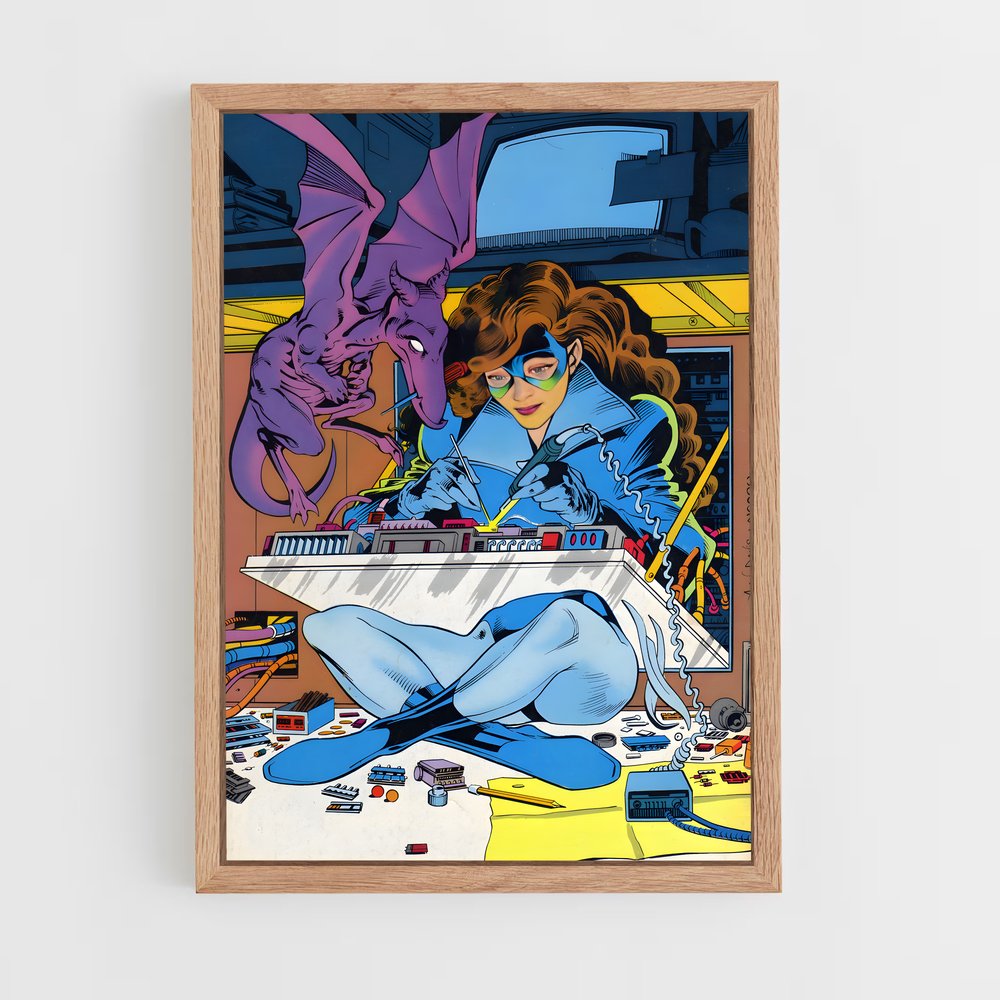 ap-kitty pryde-8 cadre Bois clair