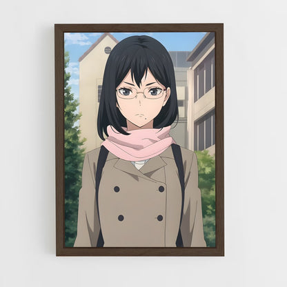 ap-kiyoko shimizu-2 cadre Bois foncé