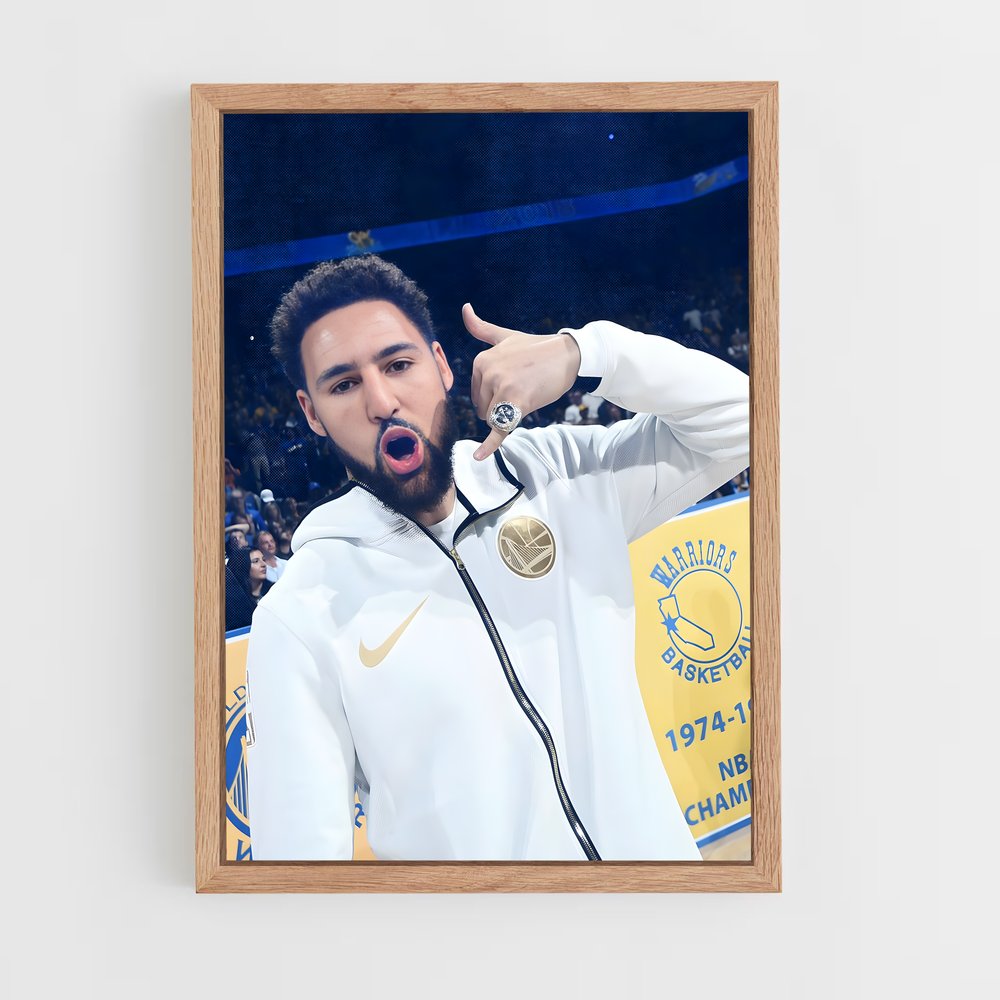 ap-klay thompson-1 cadre Bois clair