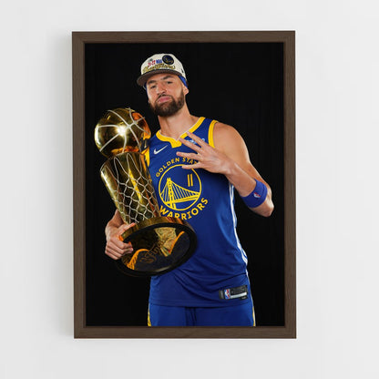 ap-klay thompson-6 cadre Bois foncé