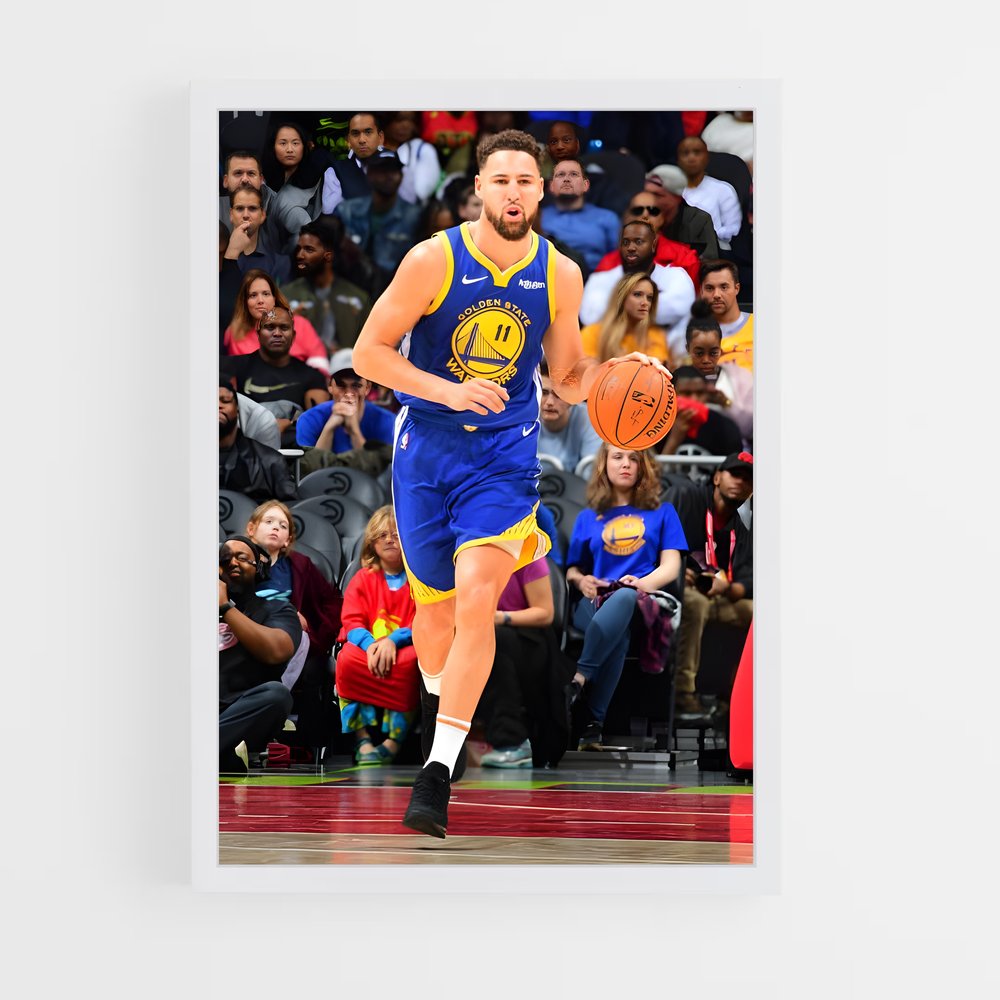 ap-klay thompson-8 cadre Blanc
