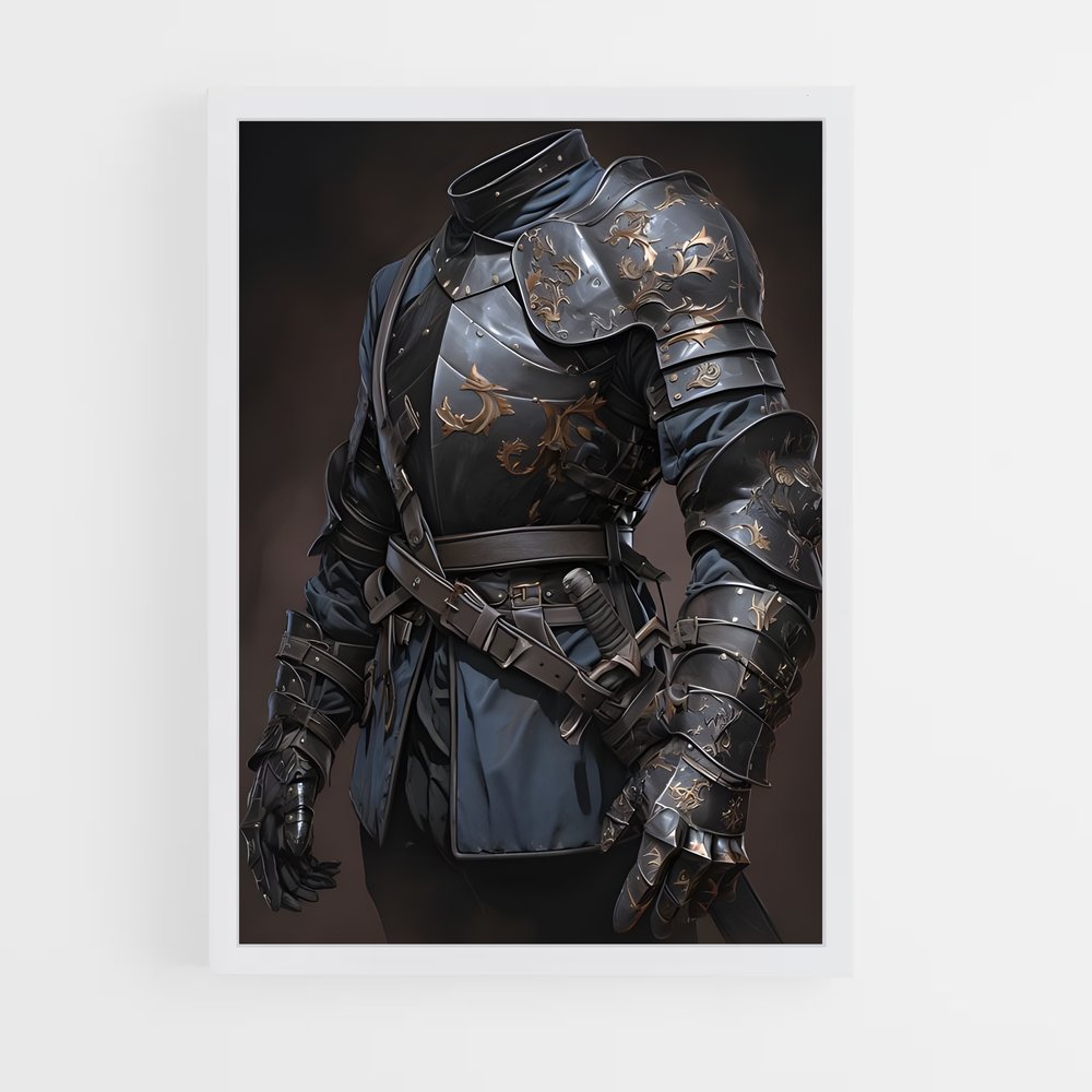 ap-knight armor-1 cadre Blanc