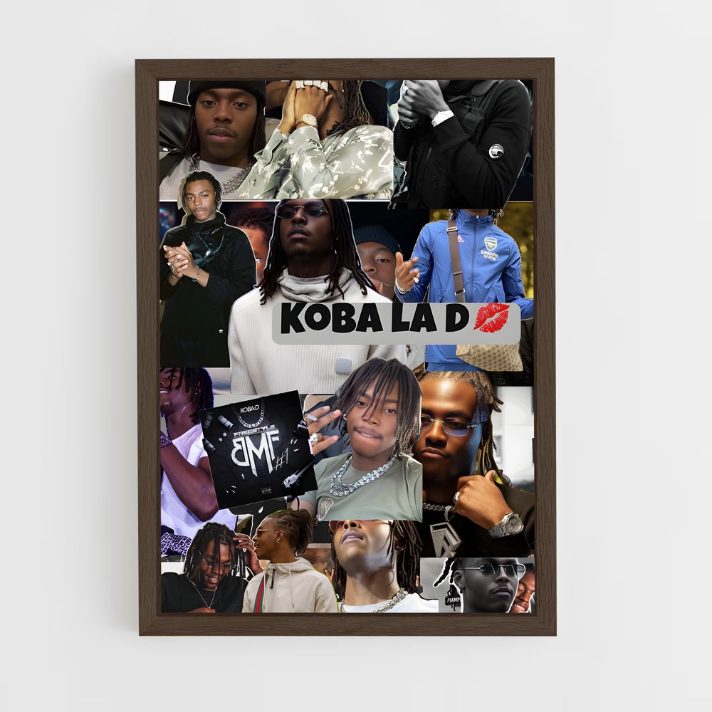 ap-koba lad-3 cadre Bois foncé