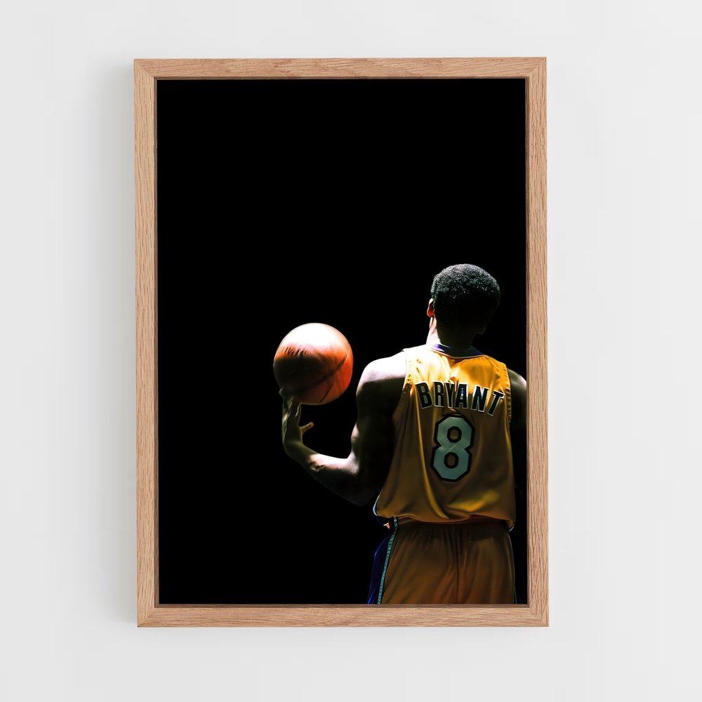 ap-kobe bryant-10 cadre Bois clair