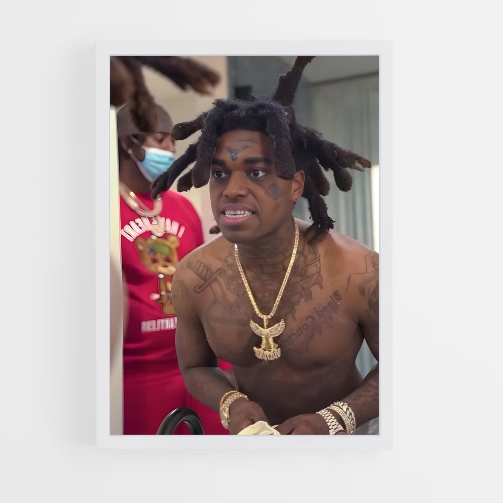 ap-kodak black-1 cadre Blanc