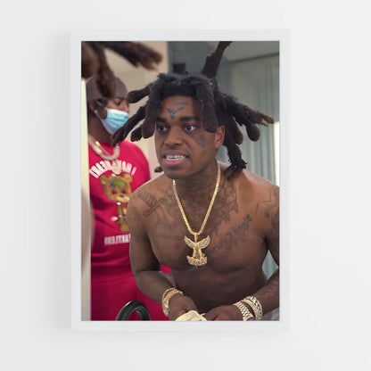 ap-kodak black-1 cadre Blanc