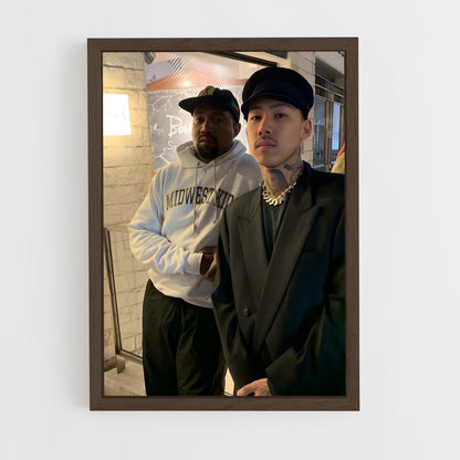 ap-kohh-5 cadre Bois foncé