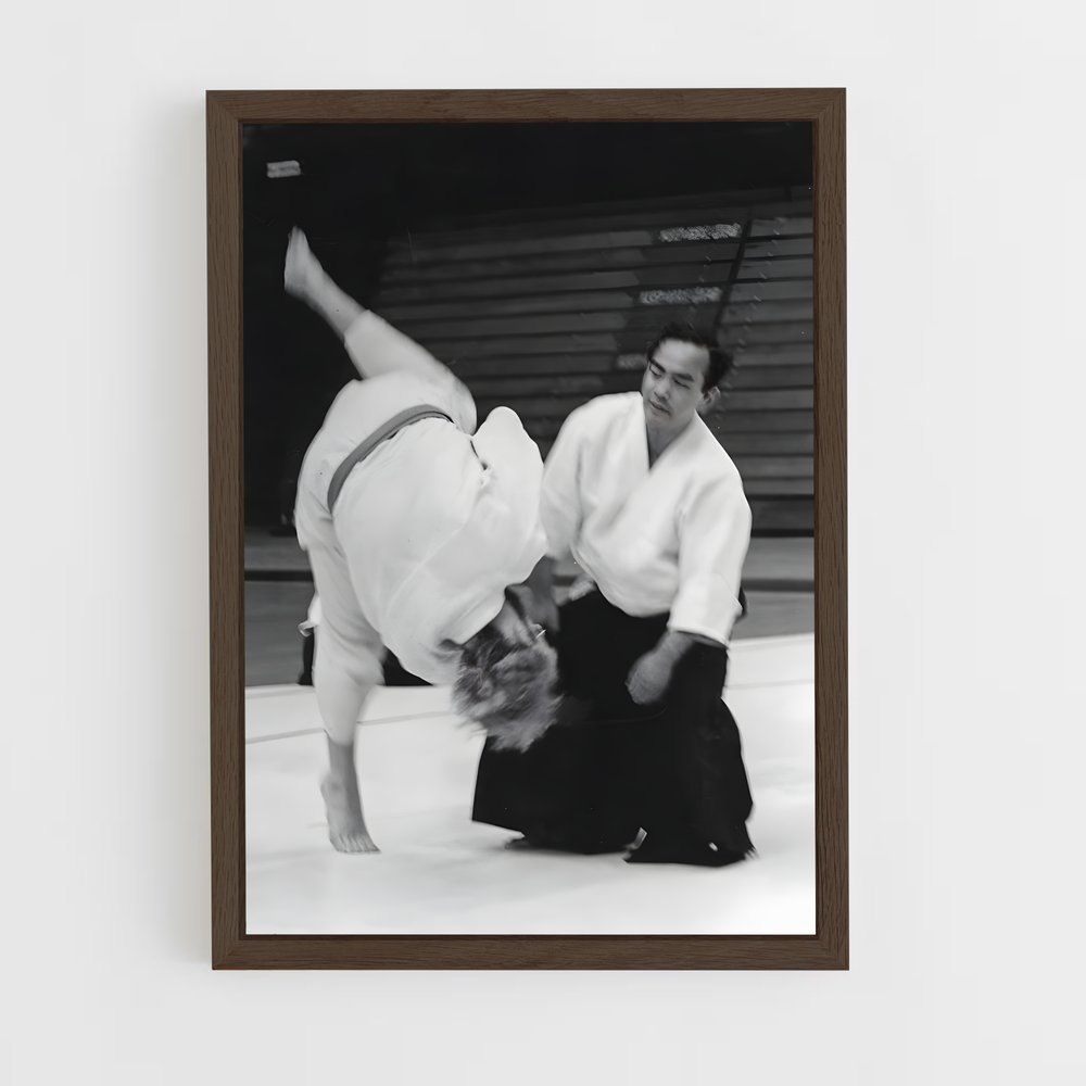 ap-koichi tohei-1 cadre Bois foncé