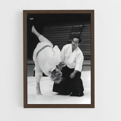 ap-koichi tohei-1 cadre Bois foncé