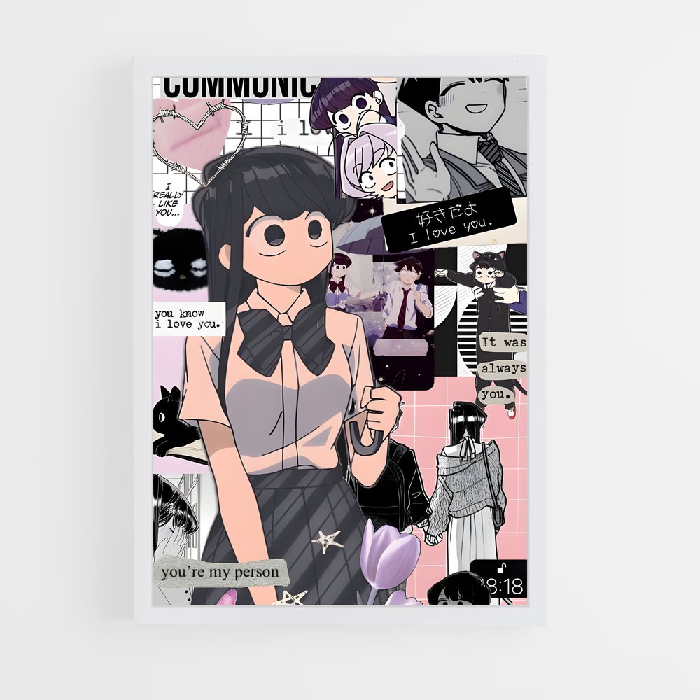 ap-komi shouko-8 cadre Blanc