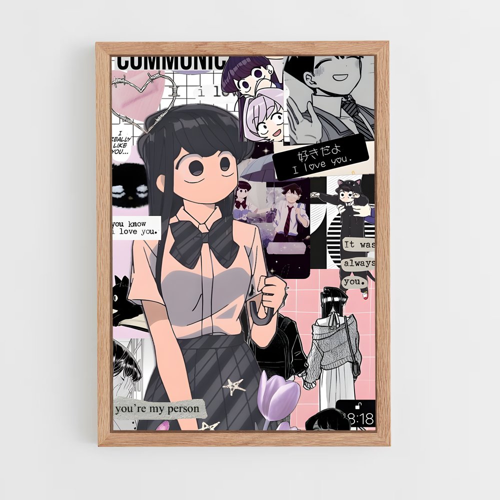 ap-komi shouko-8 cadre Bois clair