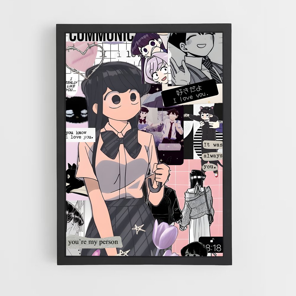 ap-komi shouko-8 cadre Noir