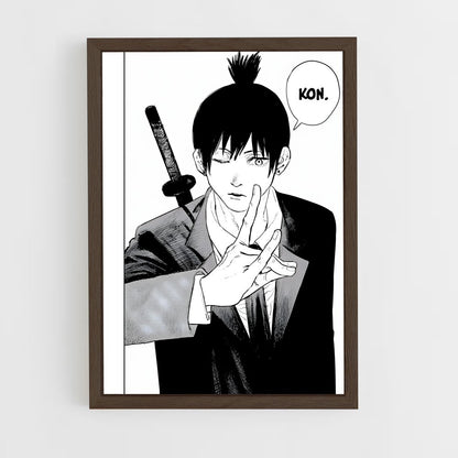 ap-kon-1 cadre Bois foncé