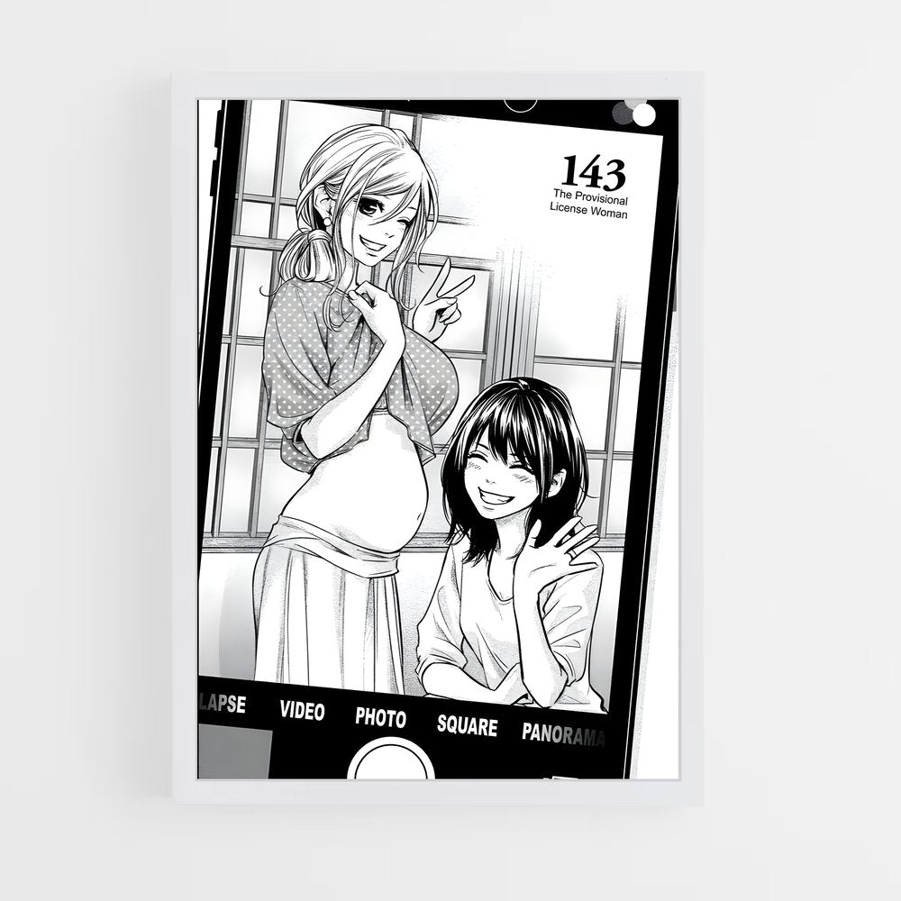 ap-kon-4 cadre Blanc