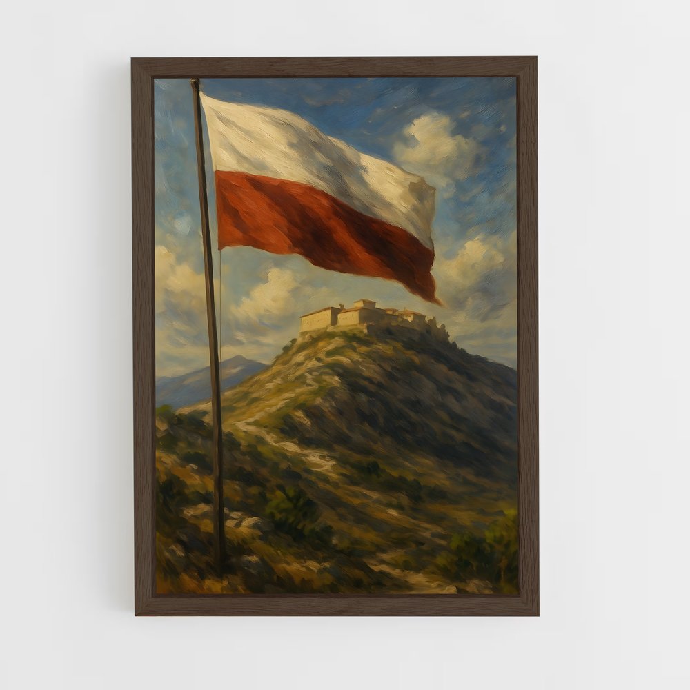 ap-konfederacja poland-4 cadre Bois foncé