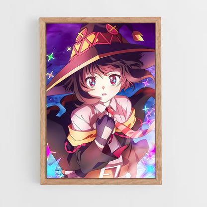 ap-konosuba-4 cadre Bois clair