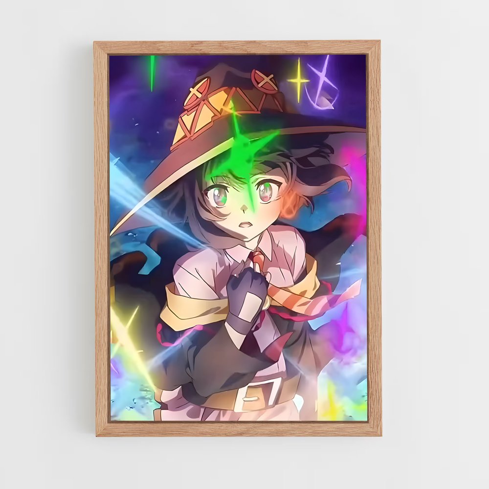 ap-konosuba-5 cadre Bois clair