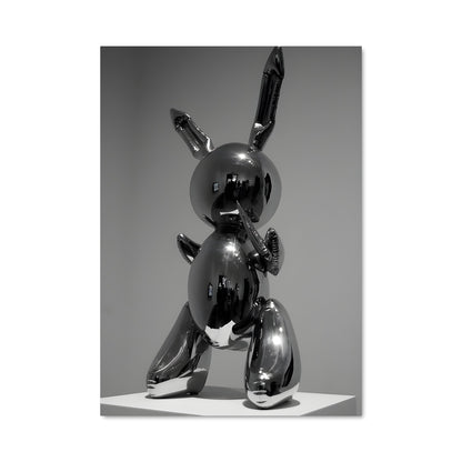 Poster Lapin Enjoué